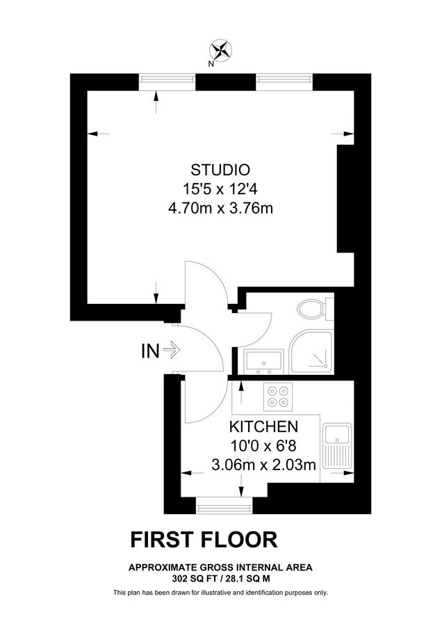 Квартира в Лондоне, Великобритания, 28 м² - фото 8