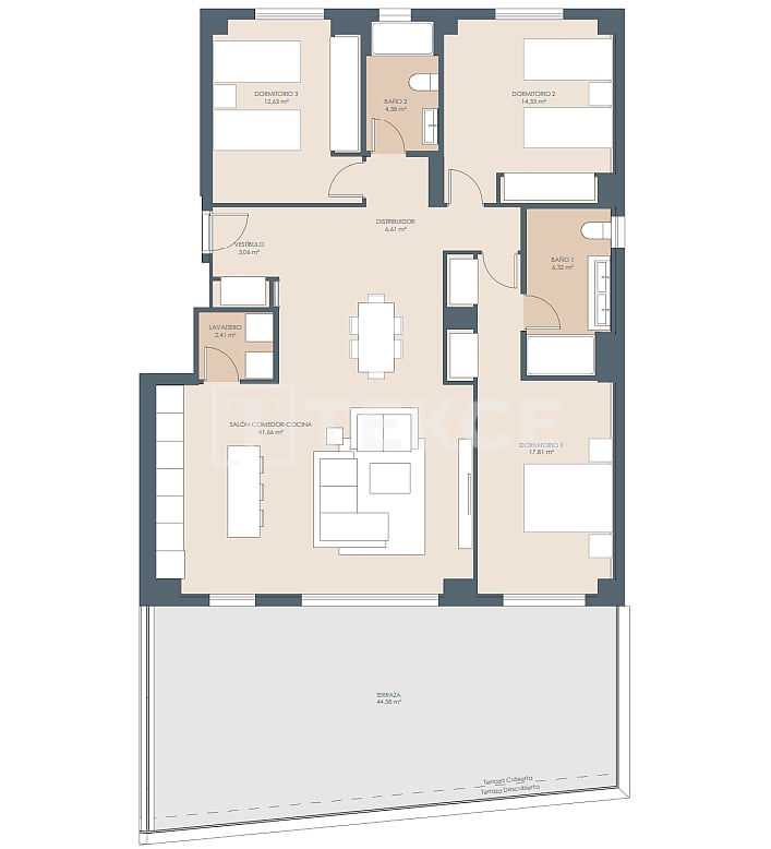 Апартаменты в Эстепоне, Испания, 120 м² - фото 7