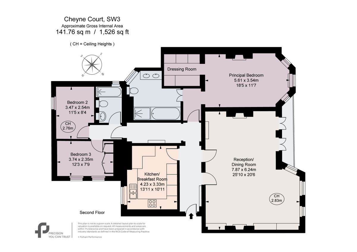 Квартира в Лондоне, Великобритания, 142 м² - фото 19