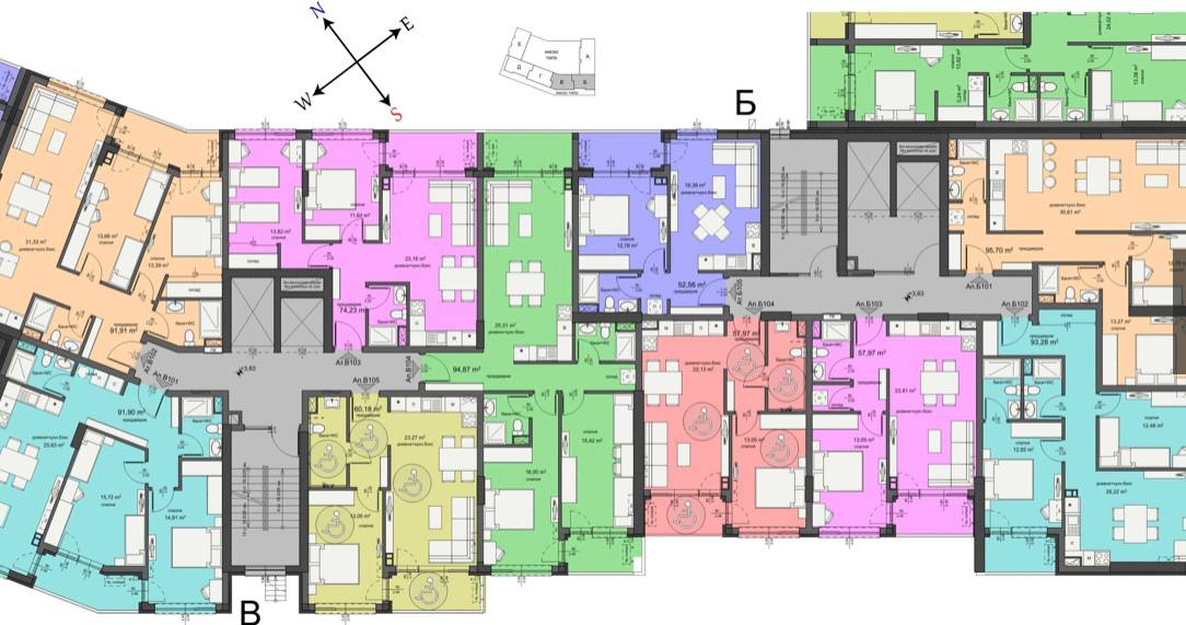 Квартира в Бургасе, Болгария, 70 м² - фото 12