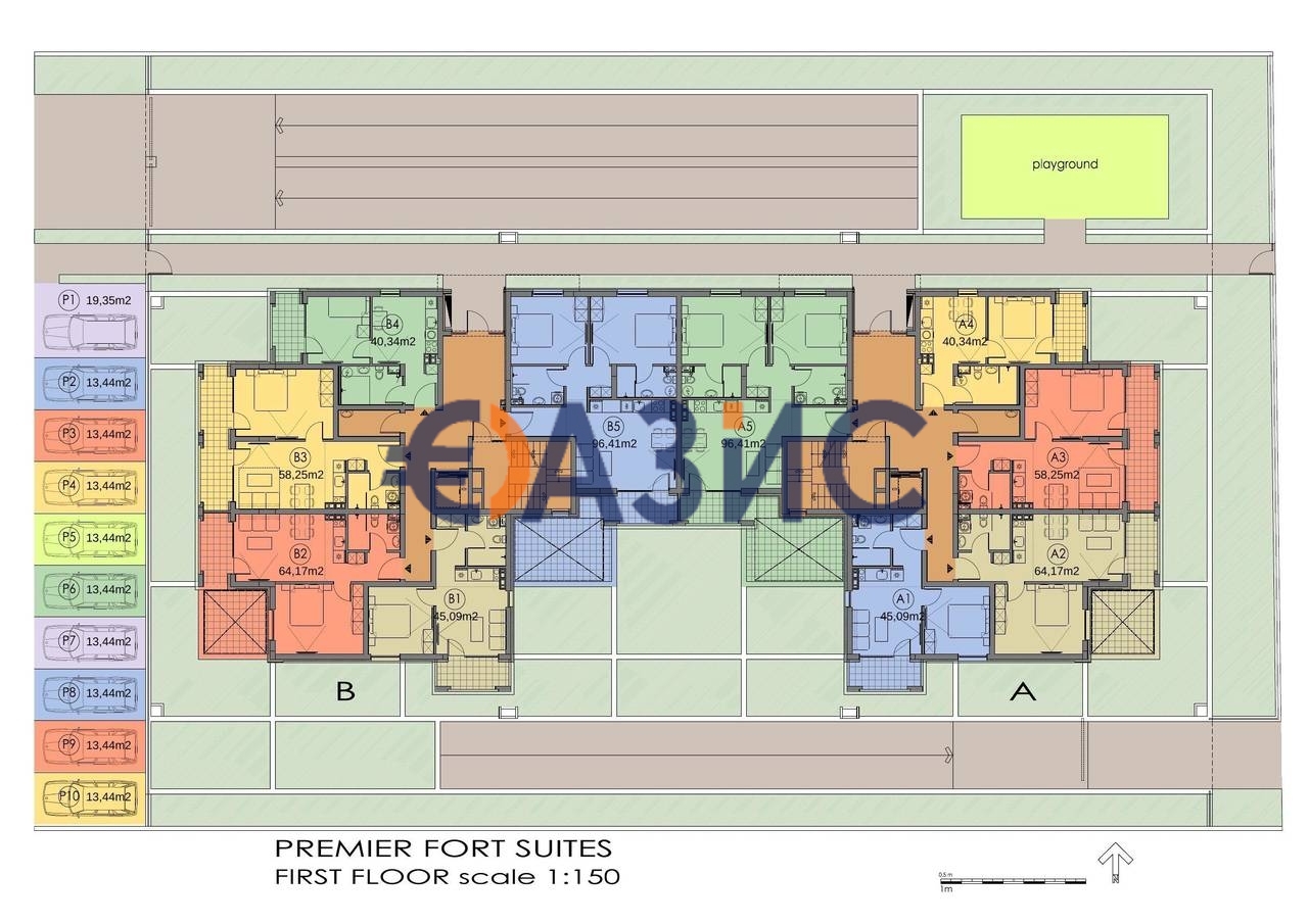 Апартаменты в Святом Власе, Болгария, 50.1 м² - фото 19
