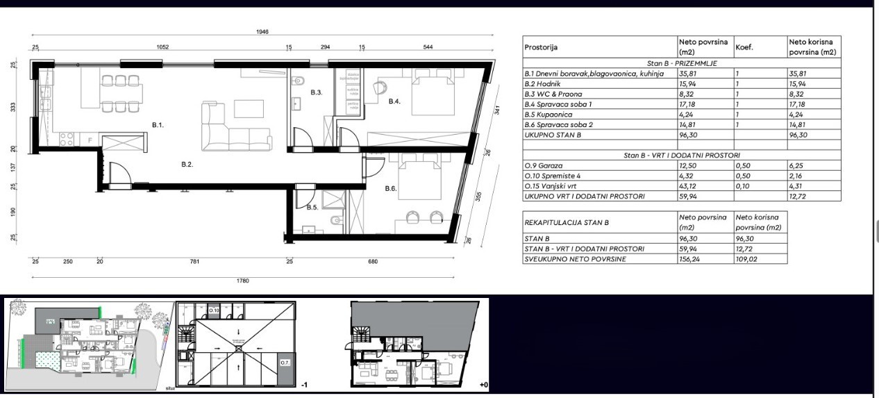 Квартира в Ровини, Хорватия, 109.02 м² - фото 11