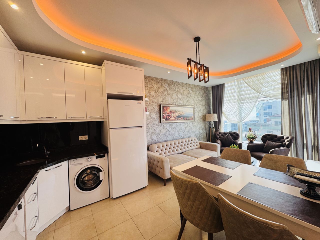 Апартаменты в Алании, Турция, 60 м² - фото 1