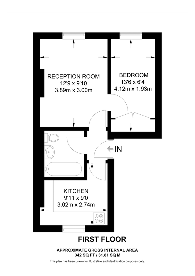 Квартира в Лондоне, Великобритания, 32 м² - фото 7