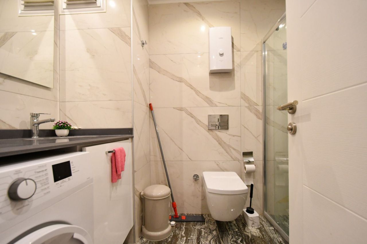 Апартаменты в Алании, Турция, 65 м² - фото 9