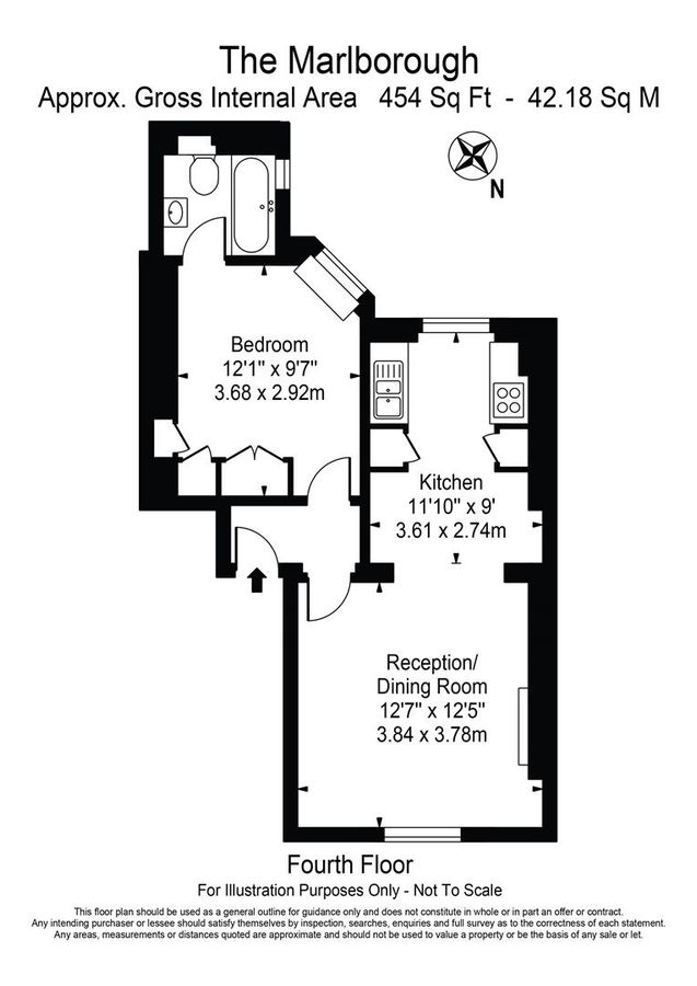 Квартира в Лондоне, Великобритания, 42 м² - фото 14