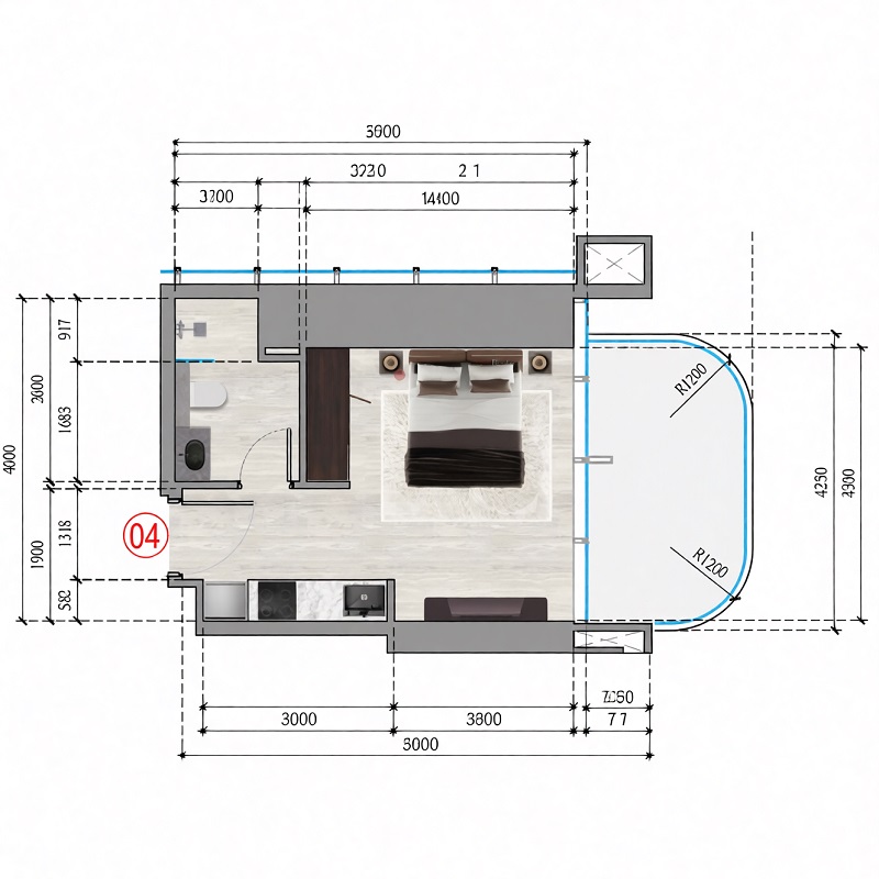 Студия в Дубае, ОАЭ, 36.8 м² - фото 5