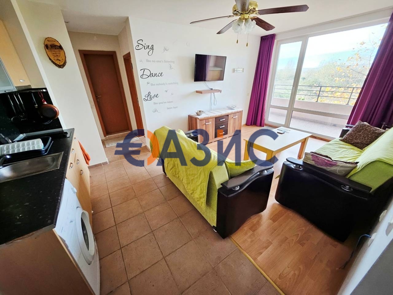 Апартаменты на Солнечном берегу, Болгария, 76 м² - фото 1