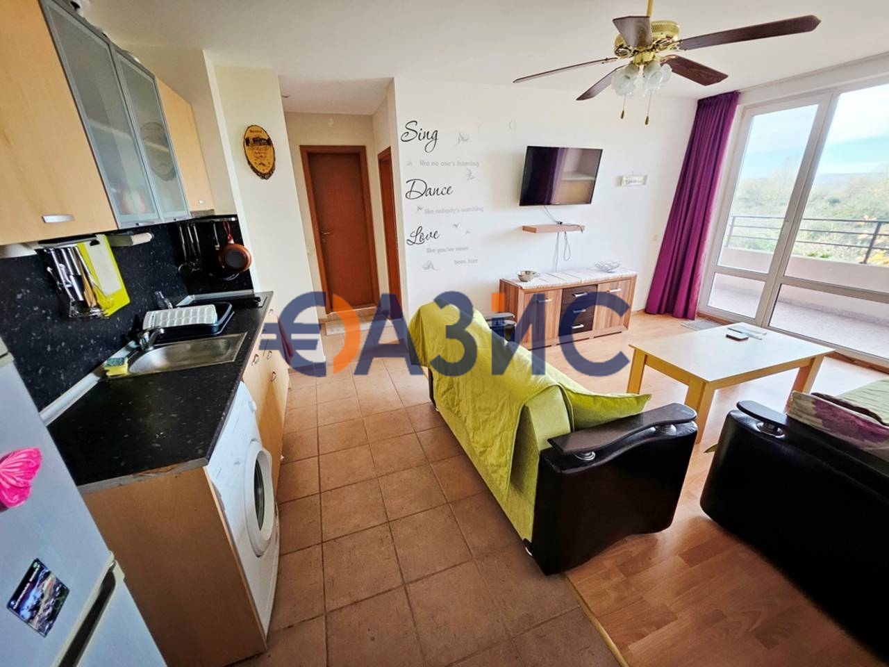 Апартаменты на Солнечном берегу, Болгария, 76 м² - фото 2