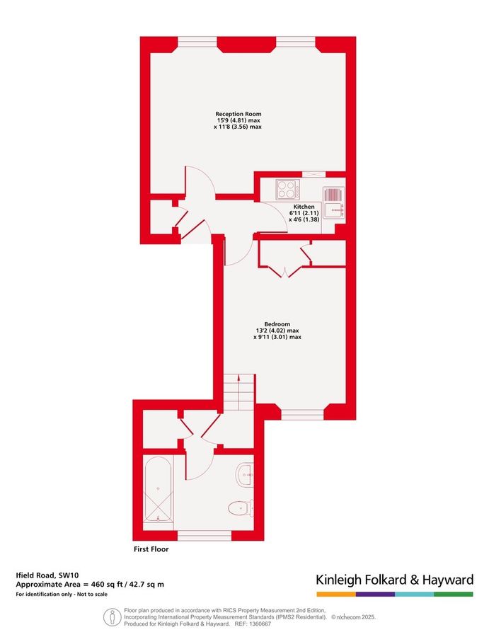 Квартира в Лондоне, Великобритания, 43 м² - фото 8