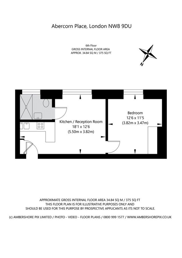 Квартира в Лондоне, Великобритания, 35 м² - фото 18