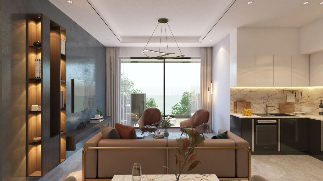 Апартаменты в Ларнаке, Кипр, 111.9 м² - фото 10