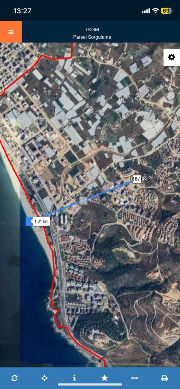 Земля в Алании, Турция, 388 м² - фото 2