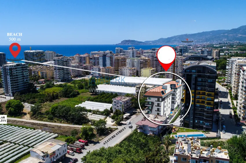 Квартира в Алании, Турция, 55 м² - фото 2