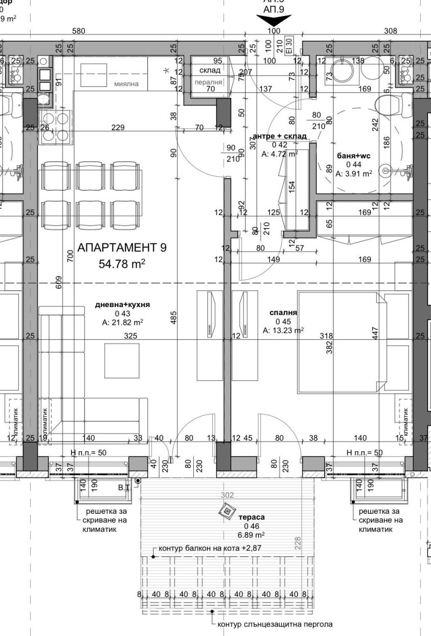 Квартира в Несебре, Болгария, 54.68 м² - фото 4