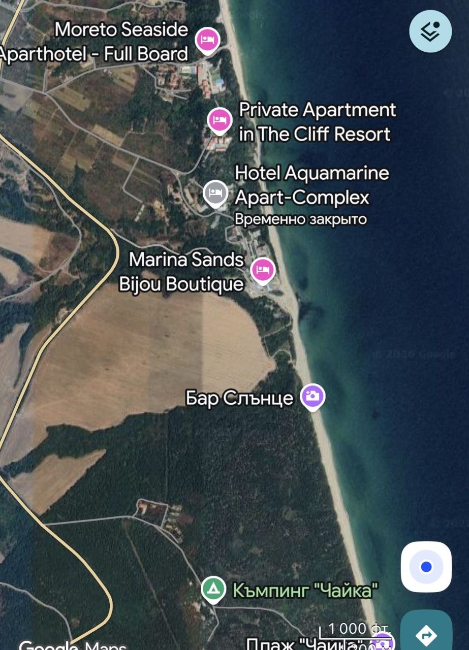 Апартаменты в Обзоре, Болгария, 32.86 м² - фото 2