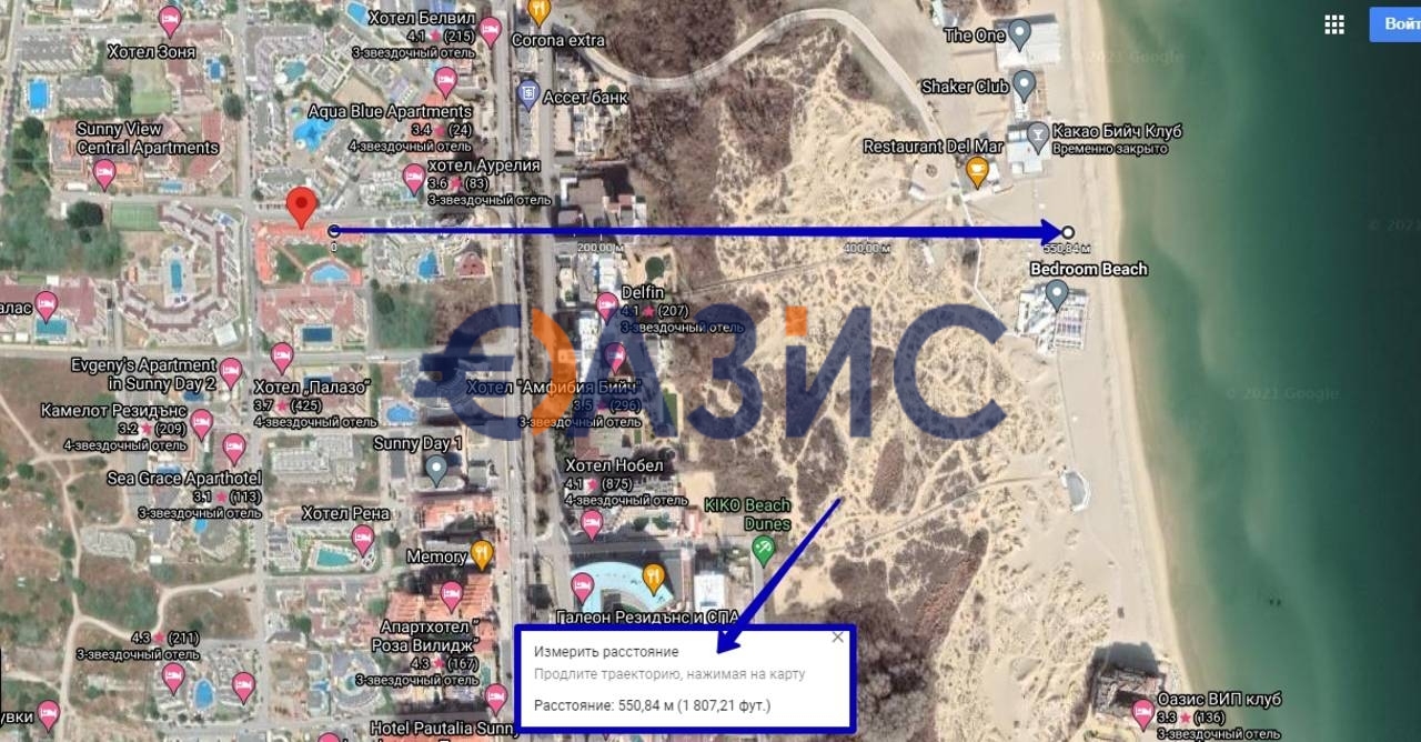 Апартаменты на Солнечном берегу, Болгария, 106 м² - фото 18