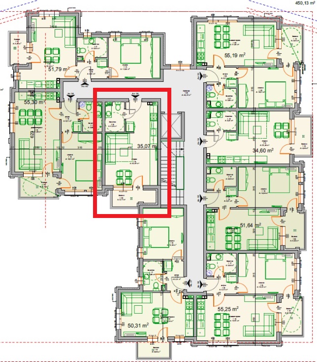 Студия в Равде, Болгария, 40 м² - фото 2