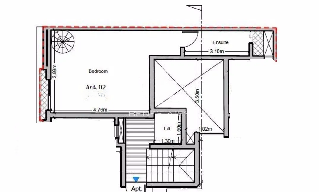 Квартира в Гзире, Мальта, 63 м² - фото 1