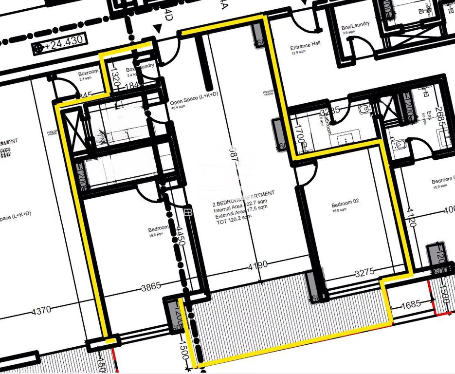 Квартира в Сан-Лоренце, Мальта, 120 м² - фото 1
