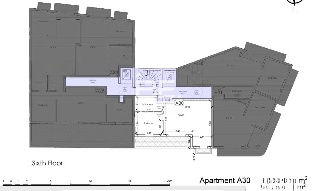 Квартира в Сан-Лоренце, Мальта, 55 м² - фото 1