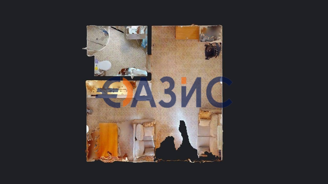 Апартаменты на Солнечном берегу, Болгария, 34 м² - фото 2