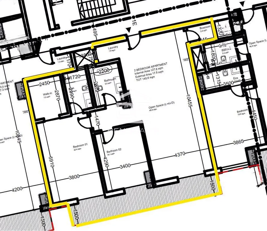 Квартира в Сан-Лоренце, Мальта, 145 м² - фото 1