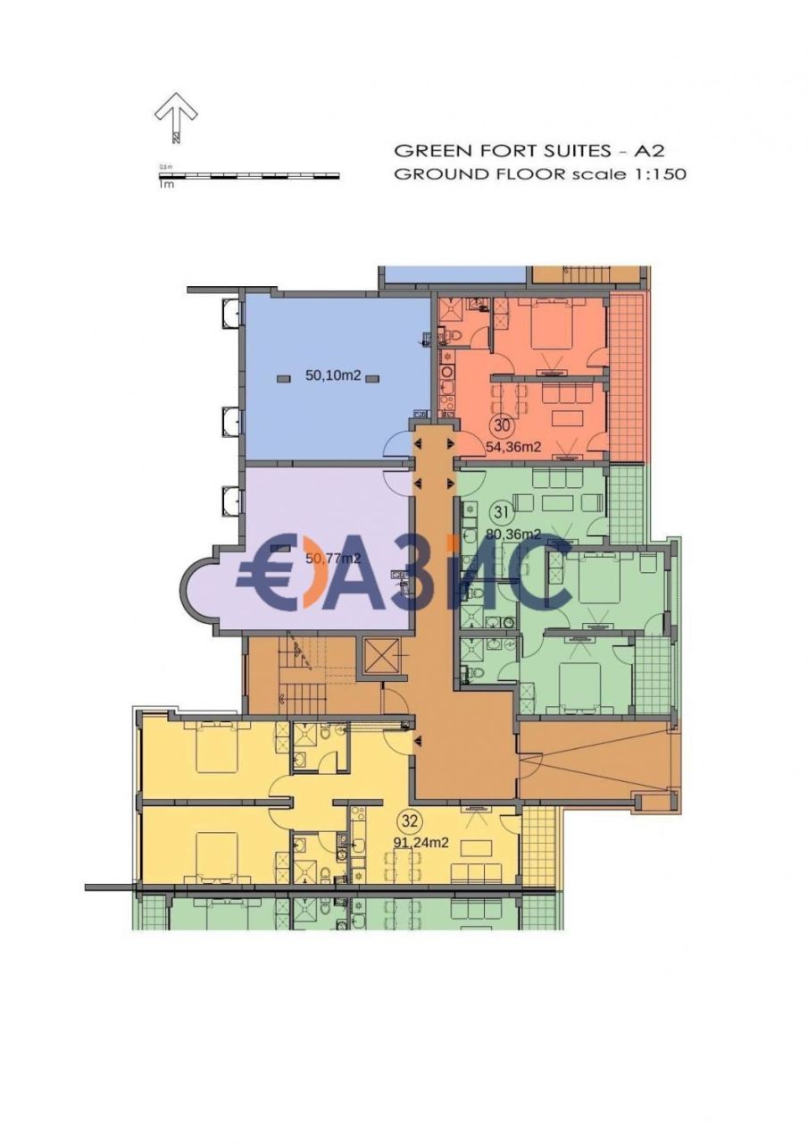 Апартаменты в Святом Власе, Болгария, 62.1 м² - фото 19