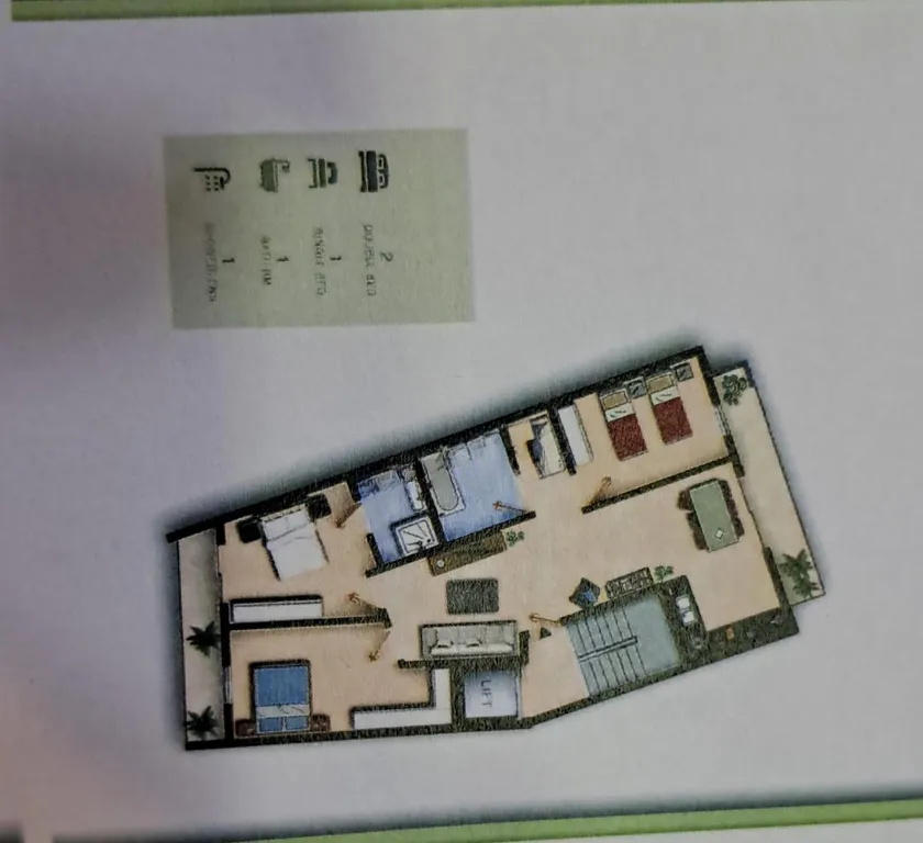 Квартира в Биркиркаре, Мальта, 106 м² - фото 2