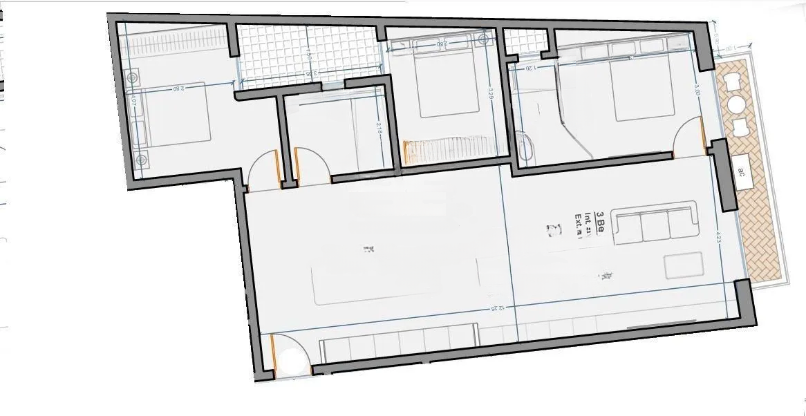 Квартира в Таршине, Мальта, 117 м² - фото 2