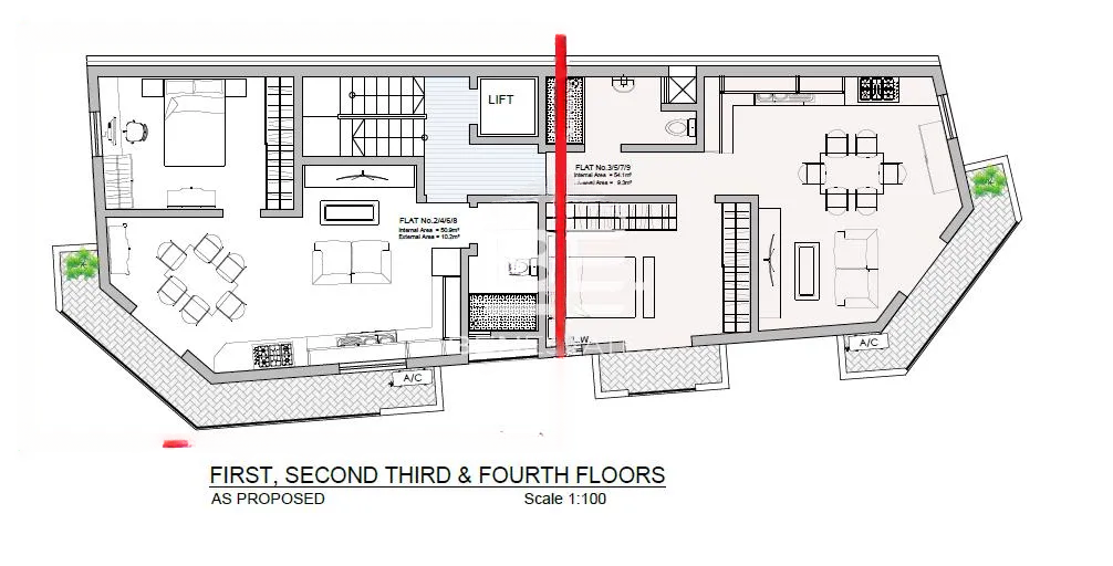 Квартира в Сан-Лоренце, Мальта, 61 м² - фото 3