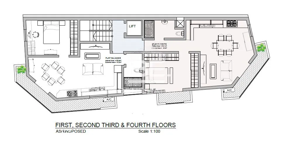 Квартира в Сан-Лоренце, Мальта, 61 м² - фото 4