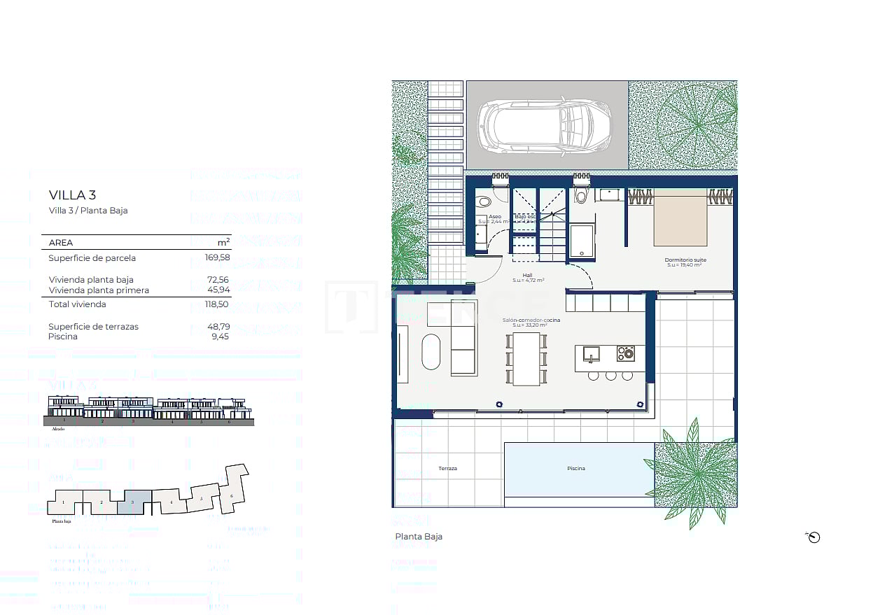 Вилла в Мурсии, Испания, 119 м² - фото 6