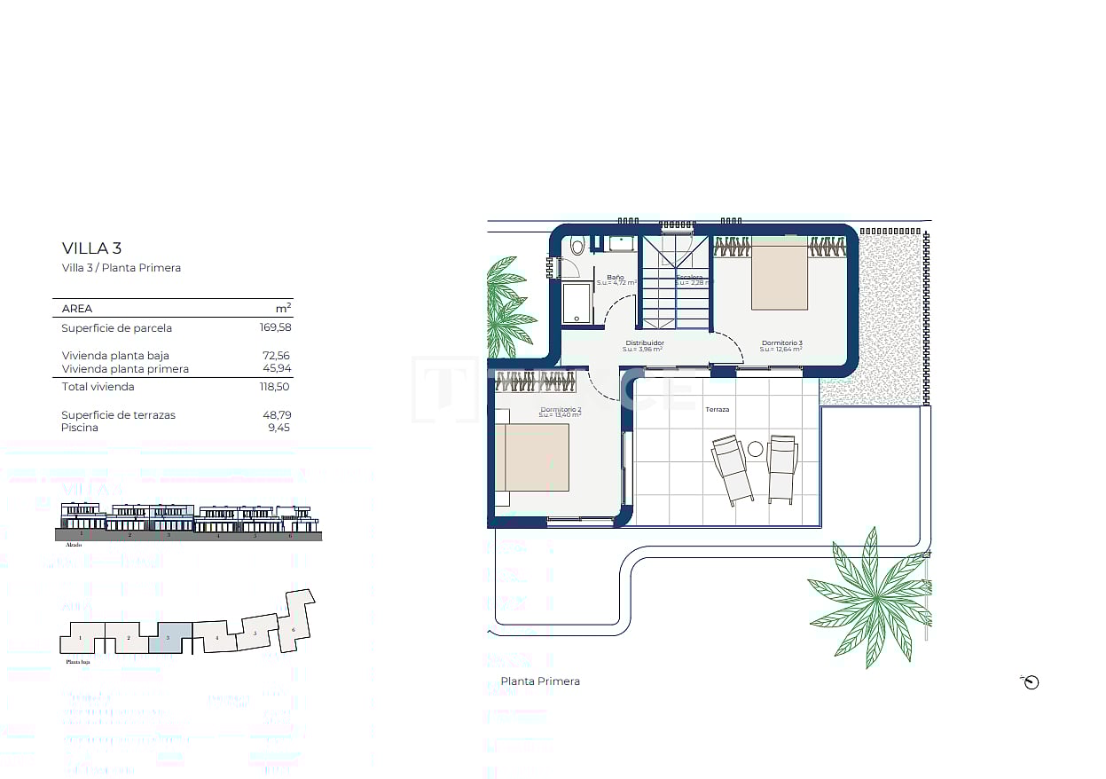 Вилла в Мурсии, Испания, 119 м² - фото 7