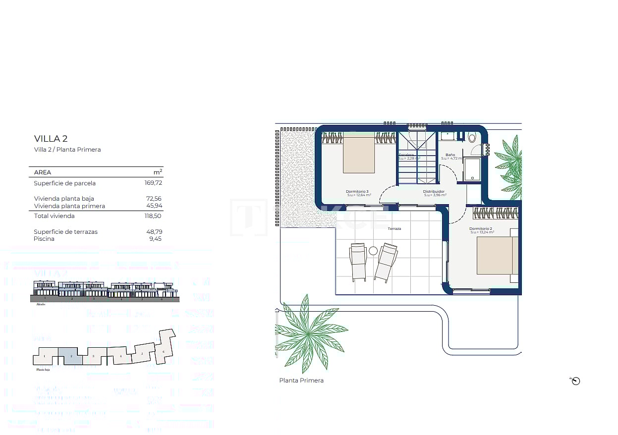 Вилла в Мурсии, Испания, 119 м² - фото 11