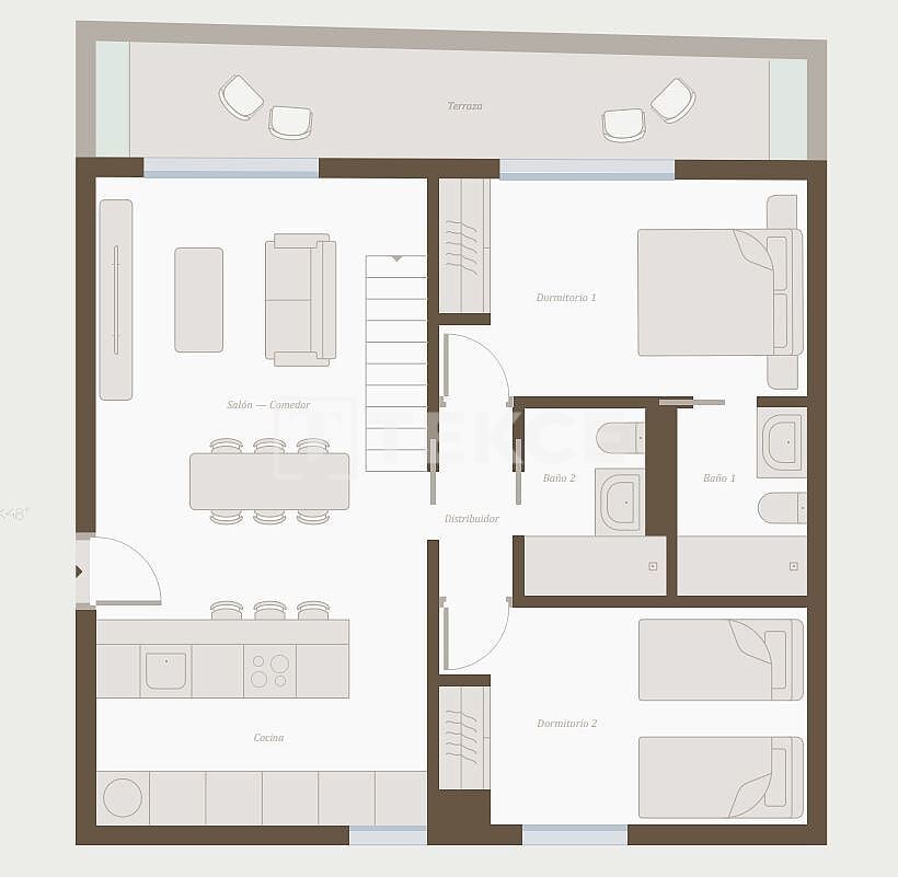 Апартаменты в Эстепоне, Испания, 70 м² - фото 13