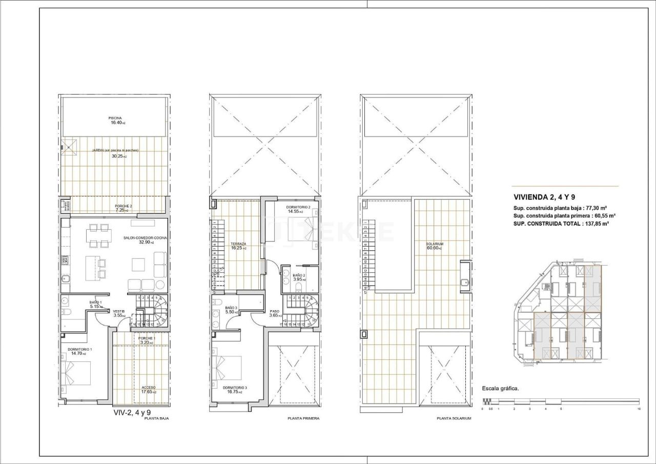 Таунхаус в Сан-Хавьере, Испания, 137 м² - фото 13