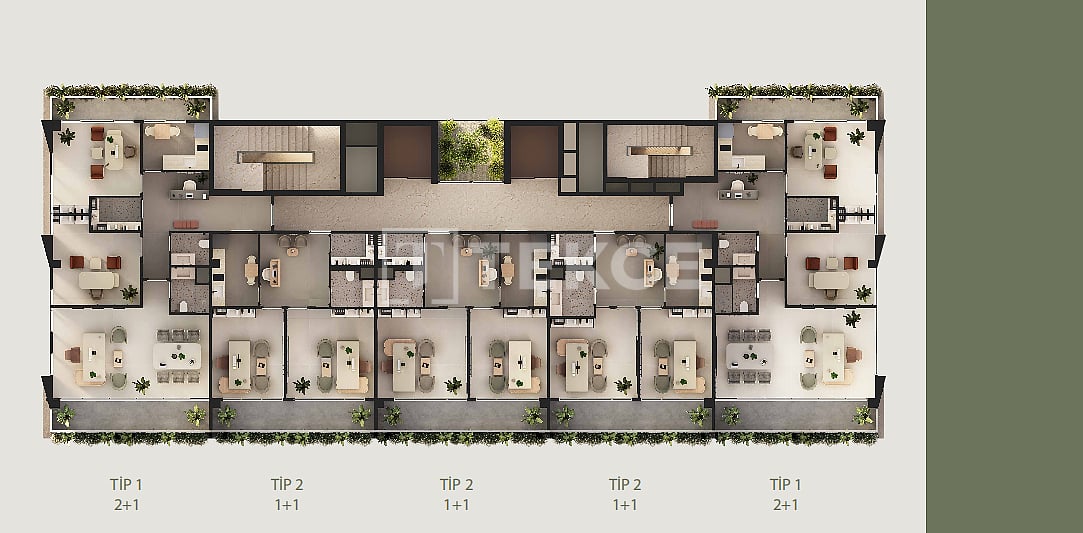 Офис Енишехир, Турция, 90 м² - фото 16