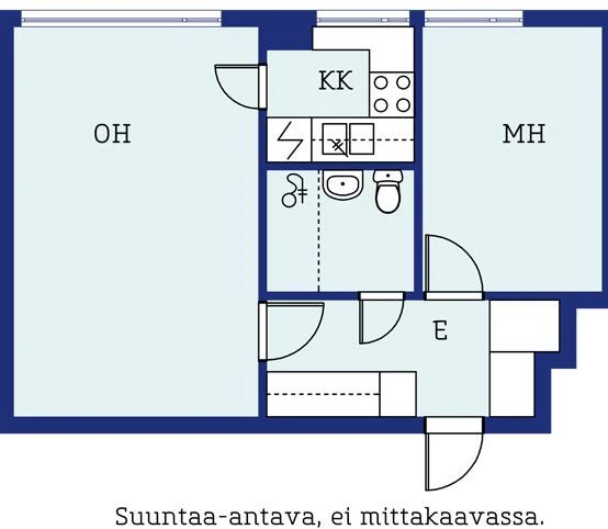 Квартира в Йороинен, Финляндия, 41 м² - фото 2
