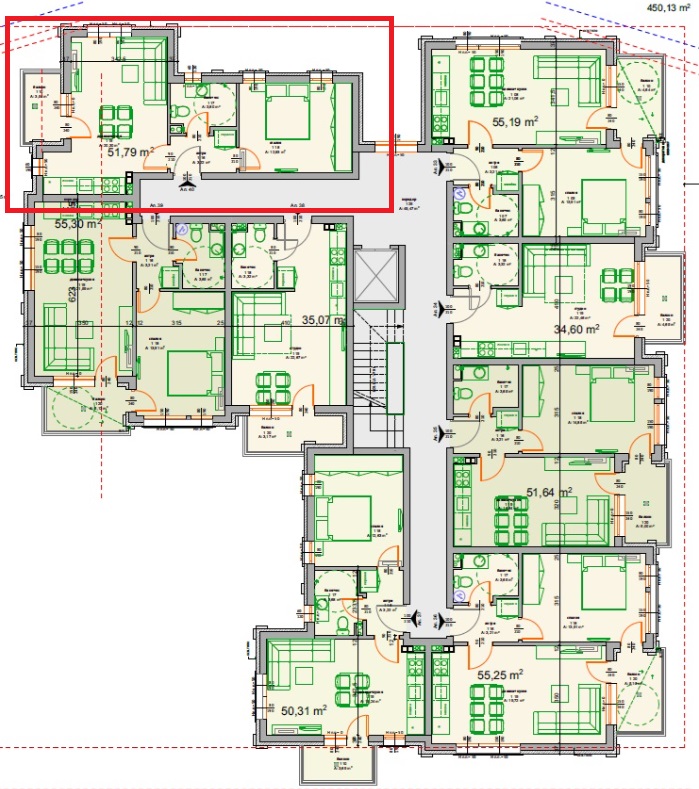 Квартира в Равде, Болгария, 59 м² - фото 3