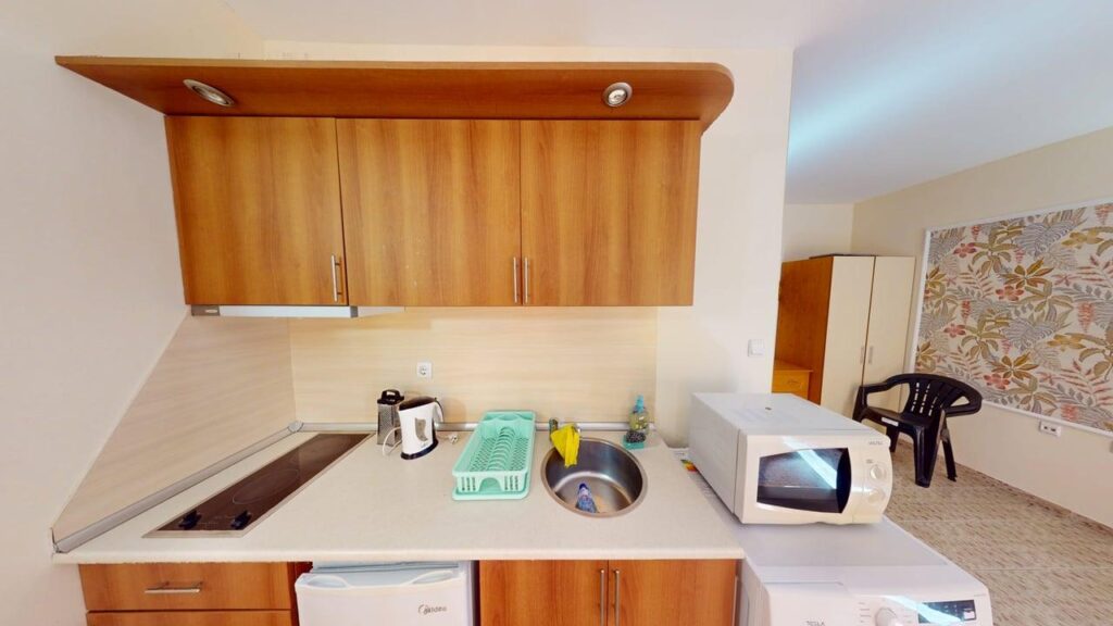 Студия на Солнечном берегу, Болгария, 34 м² - фото 5