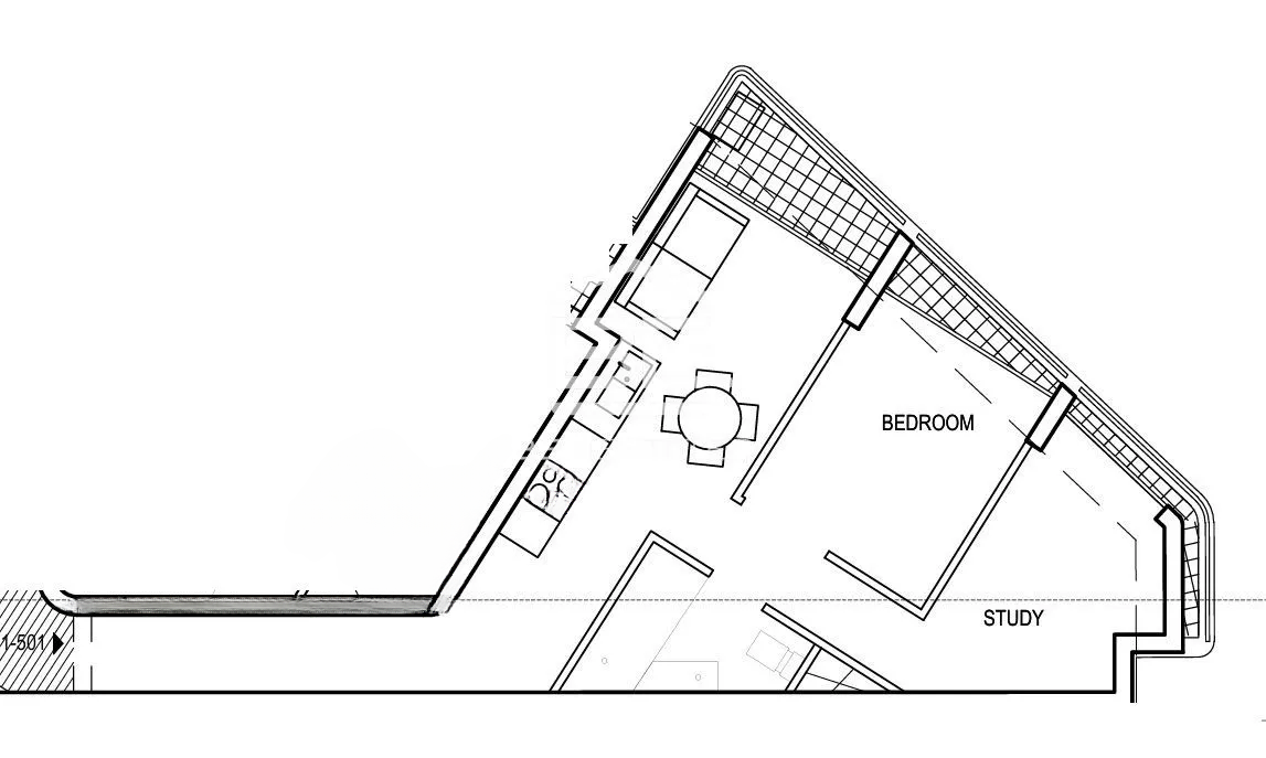 Квартира в Мсиде, Мальта, 57 м² - фото 1