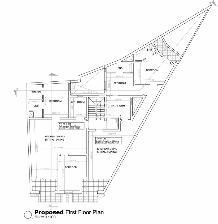 Квартира в Сан-Лоренце, Мальта, 97 м² - фото 1