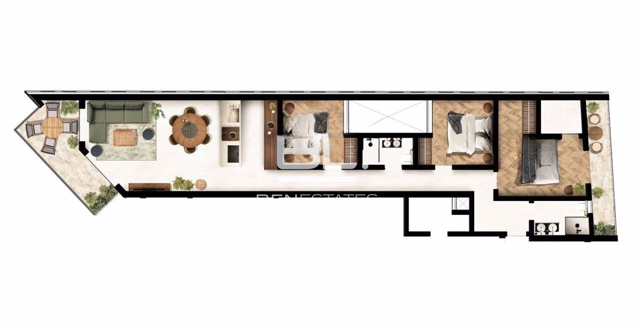 Квартира в Зейтуне, Мальта, 126 м² - фото 2