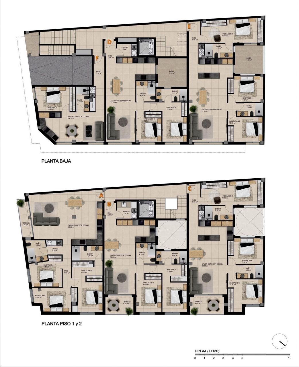 Апартаменты в Катрале, Испания, 96 м² - фото 8