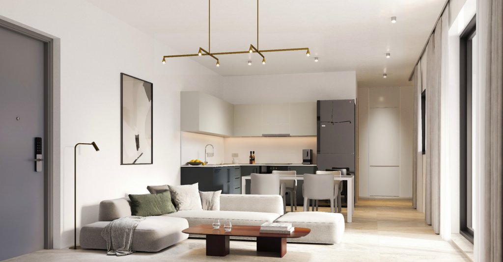 Апартаменты в Лимасоле, Кипр, 92.14 м² - фото 2