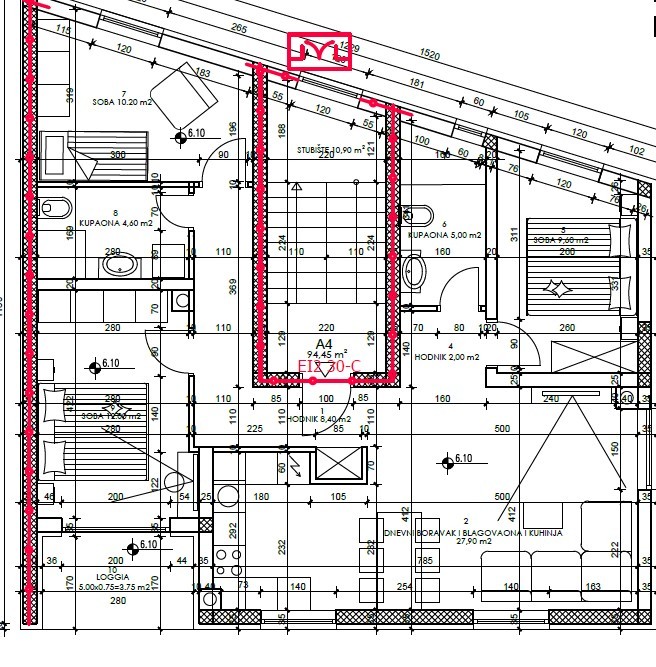 Квартира в Пуле, Хорватия, 94.45 м² - фото 3