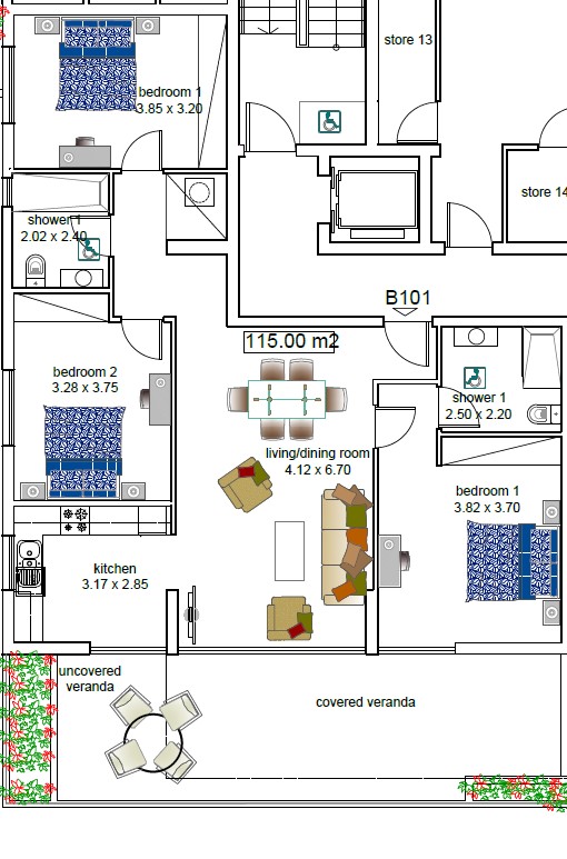 Апартаменты в Пафосе, Кипр, 137 м² - фото 6