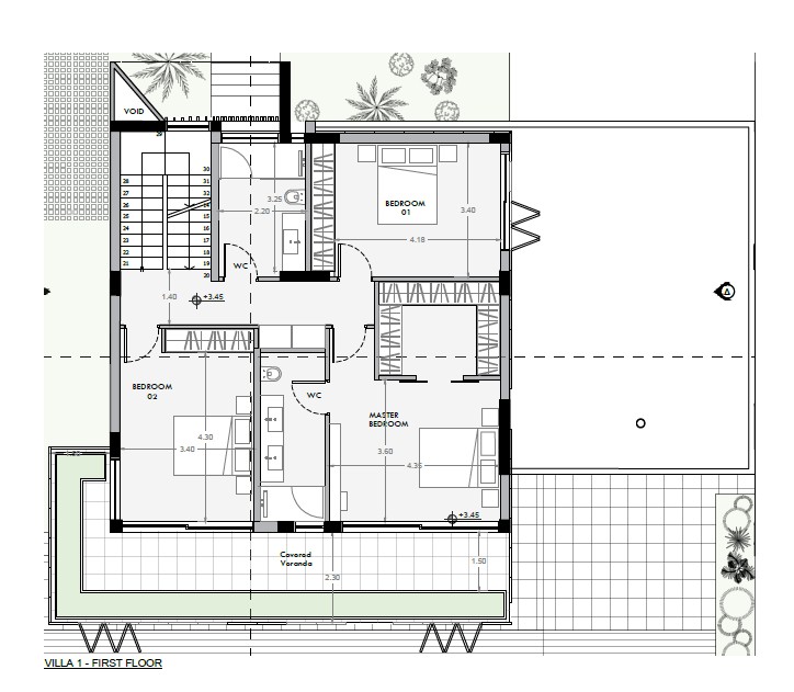 Вилла в Пафосе, Кипр, 279 м² - фото 9
