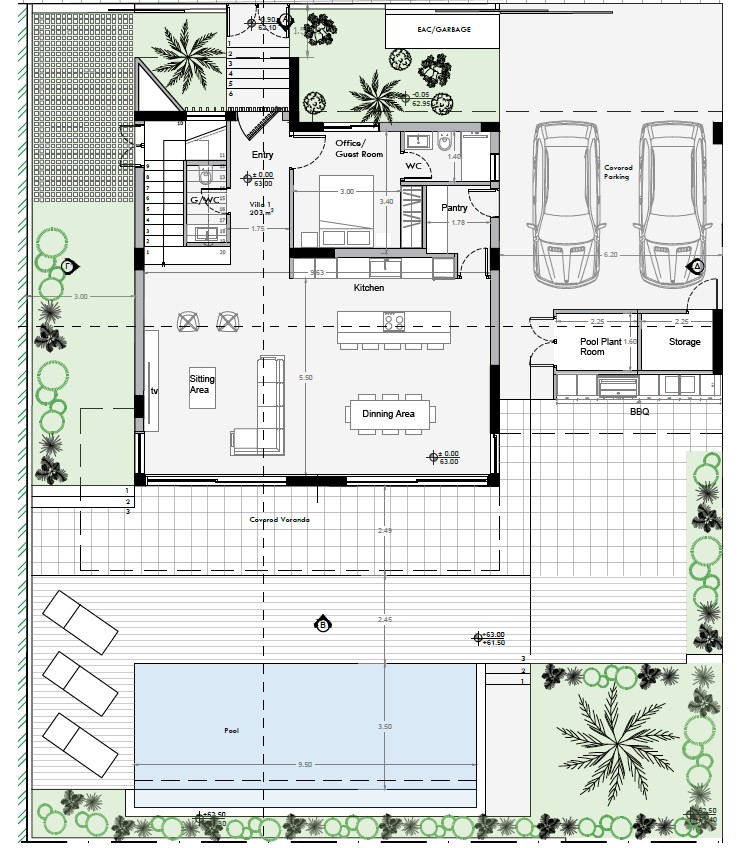 Вилла в Пафосе, Кипр, 279 м² - фото 10